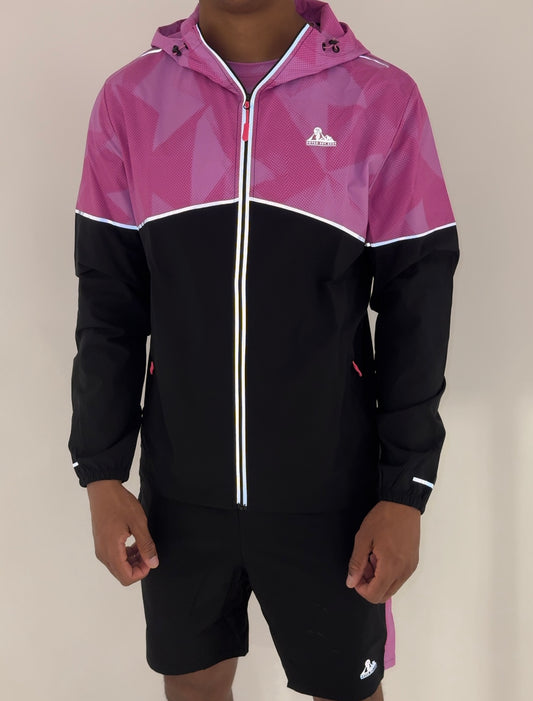 Reflective Pink/Black Jacket