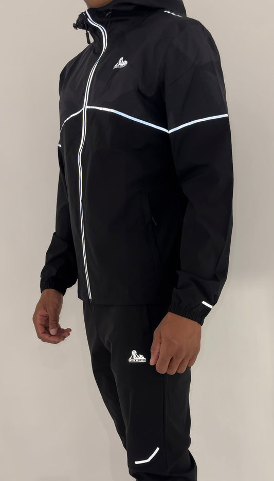 Reflective Black Tracksuit