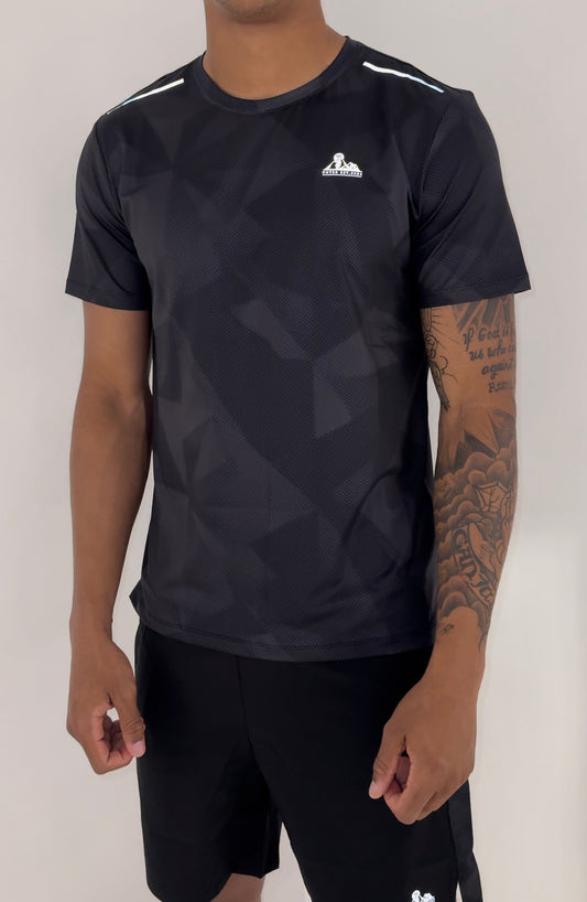 Reflective Black Tee