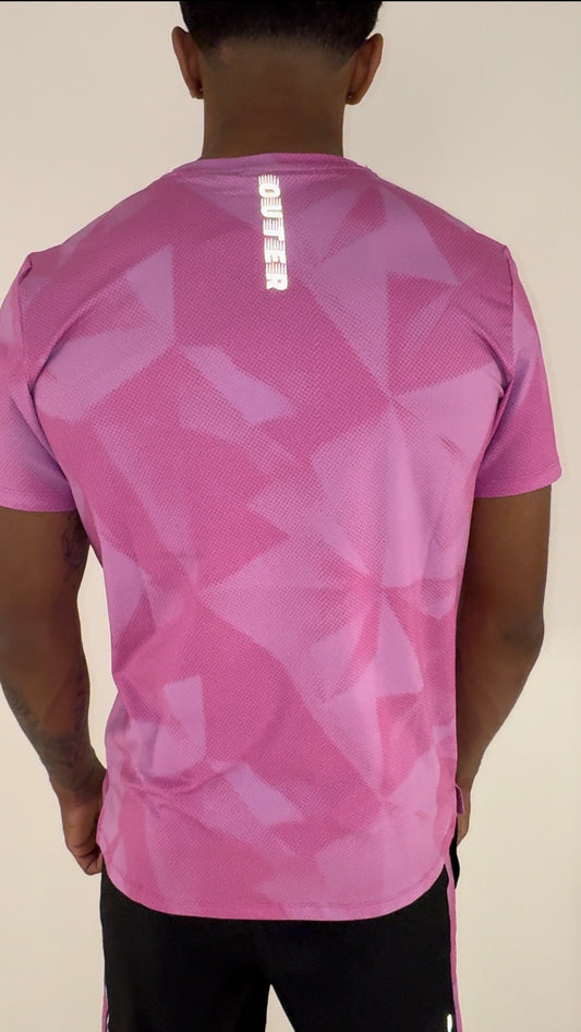 Reflective Pink Tee