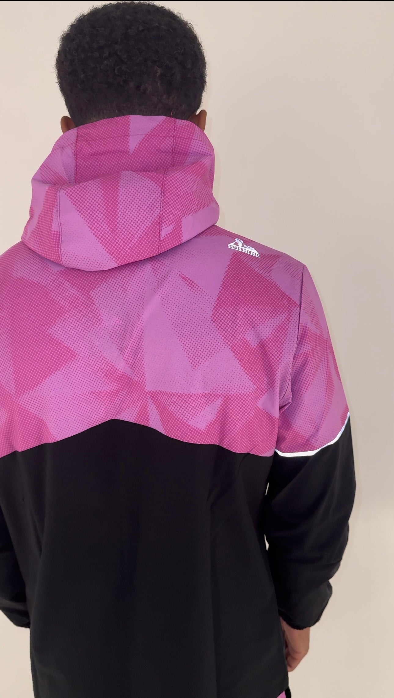 Reflective Pink/Black Tracksuit