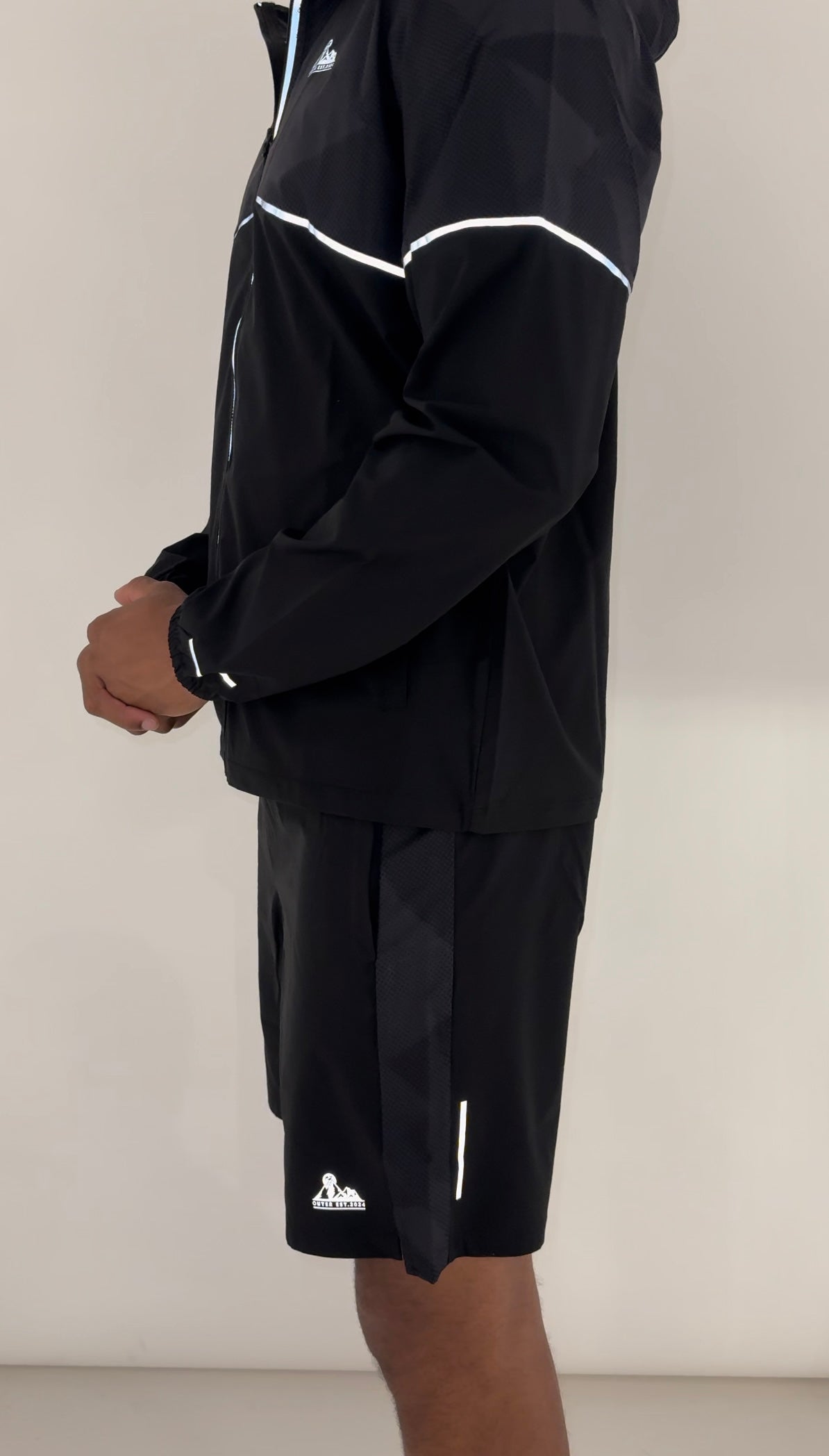 Reflective Black Shorts